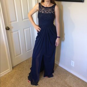 David's Bridal Marine Dress